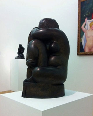 bronze doré, Ecole de Paris, Chana Orloff